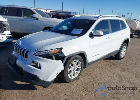 2014 Jeep Cherokee Latitude z USA, uszkodzony, nr VIN 1C4PJLCB1EW247395